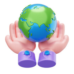 World Cancer Awareness 3D Illustrations