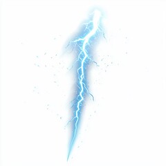 Lightning bolt isolated on white background