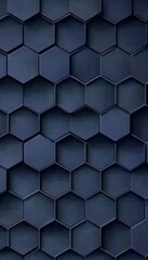 Hexagonal Pattern Design With Dark Color Scheme Ideal For Backgrounds And Textures In Modern Spaces