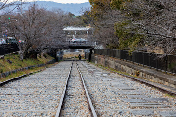 railway in the countryside