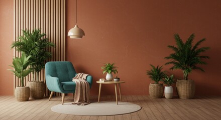 Warm and Cozy Bohemian Lounge