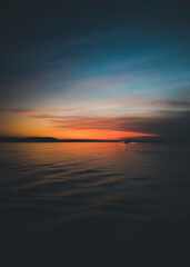 Serene Sunset over the Paraná River, Litoral Region, Argentina