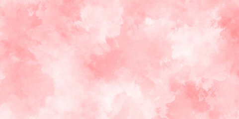 Abstract beautiful decorative and lovely soft pink grunge wall watercolor texture background design. watercolor smoke background texture. fantasy smooth light pink watercolor paper texture background.