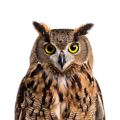 Naklejka premium great horned owl