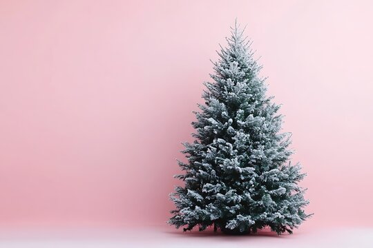 Pink Christmas Tree Studio