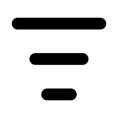 Strawberry Menu Outline Icon Vector