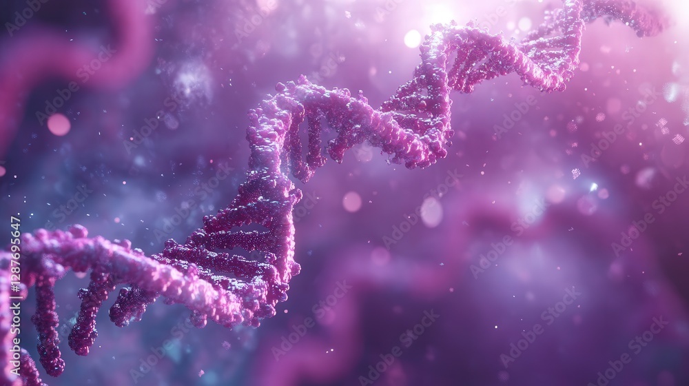 Aufkleber genetic mutation at the dna level. show how a change in a single nucleotide can lead to a different 
