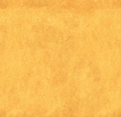 Seamless background with retro paper texture of yellow color. Repeatable pattern with old cardboard texture of ochre colour. Endless texture can be used for tiling pattern fills, web page background