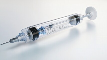 precise syringe pump for medical use. Explain how it allows for the accurate delivery of medication over extended periods of time