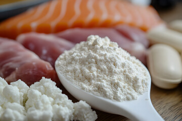 Protein Powder: Boost Muscle with Dairy, Fish, and Supplements
