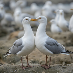 Obraz premium beautiful birds