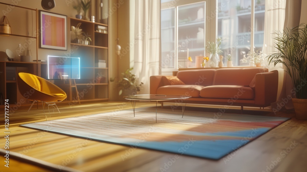 Poster ai system that uses augmented reality (ar) to project virtual furniture and decorations into a real-