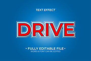 Fototapeta premium Creative Typography Text Effect Design