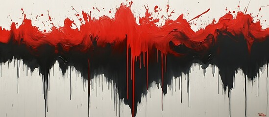 Fototapeta premium Abstract Art Drip Painting