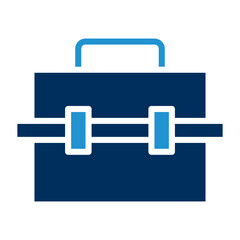 Toolbox Blue Color Icon