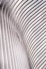 Architectural Ribs With Light And Shadow