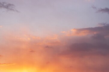 朝焼けの空と雲07