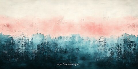 Abstract Landscape Sunrise