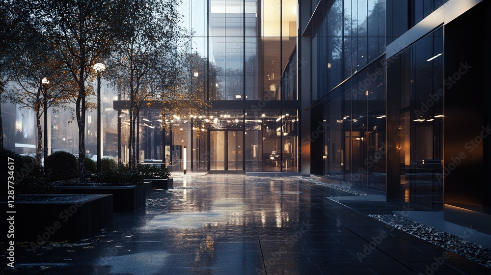 Poster ai system that analyzes architectural blueprints and automatically generates realistic renderings of