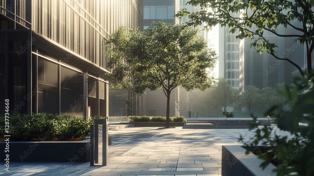 Poster ai system that analyzes architectural blueprints and automatically generates realistic renderings of