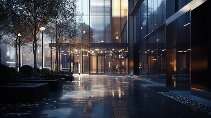 AI system that analyzes architectural blueprints and automatically generates realistic renderings of buildings with accurate lighting and textures