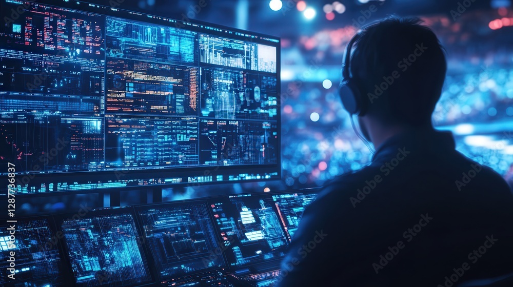 Poster ai-driven tool that can generate dynamic real-time visuals for live events, including concerts and s