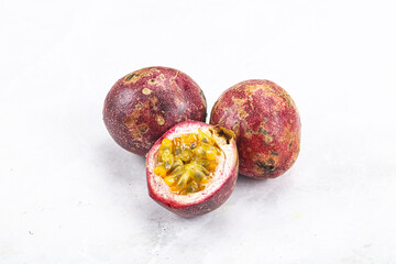 Tropical exotic Maracuya Passion fruit