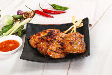 Thai Street foof pork satay