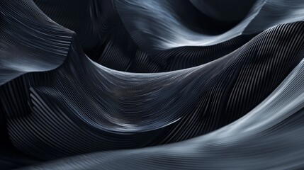Naklejka premium Luminous currency patterns in motion, futuristic banking concept, dark indigo atmosphere, flowing energy lines, premium 3d composition, geometric abstractions, tech minimalism
