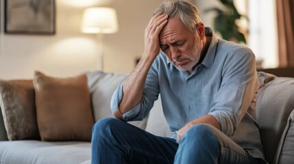 Dementia symptoms leading to agitation in familiar environments. Featuring anxiety and confusion