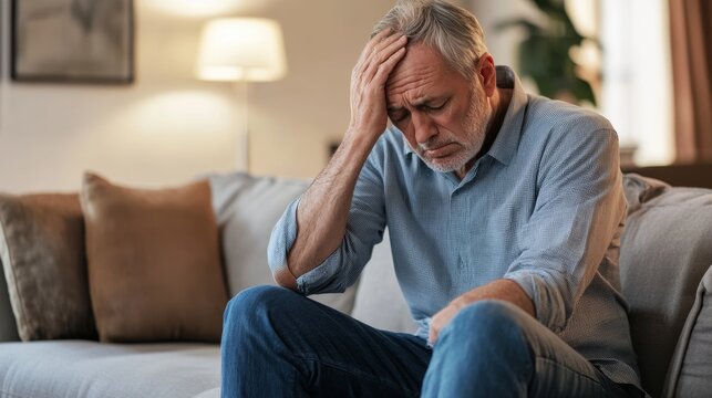 Dementia symptoms leading to agitation in familiar environments. Featuring anxiety and confusion