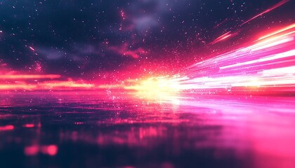 Night Sky Speed Motion