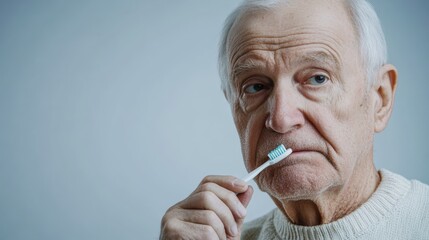 Dementia symptoms leading to difficulty with personal care. Featuring forgetfulness and confusion