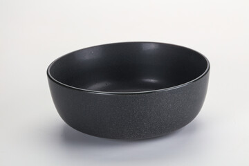 Empty clean color bowl dishware