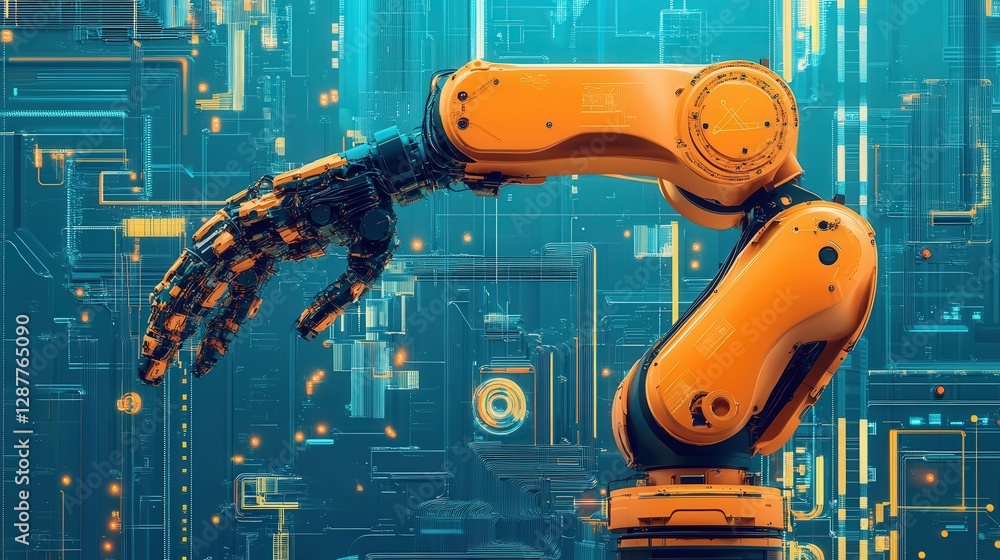 Aufkleber autonomously assembling complex mechanical parts in industrial manufacturing, reducing errors and im