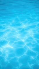 A gentle disturbance in the soothing blue atmosphere, peaceful, wave