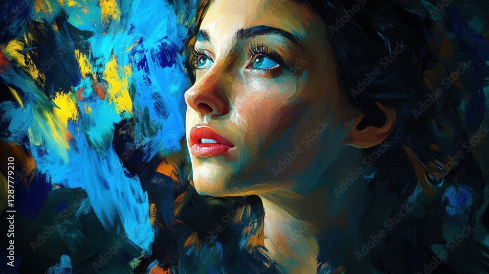 Poster ai-based machine learning system that generates customized digital art styles based on historical ar