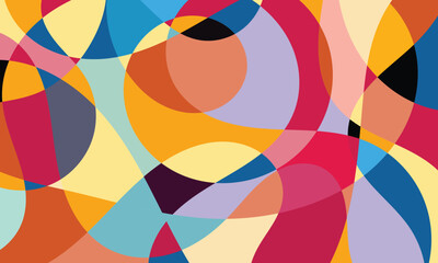 Obraz premium Abstract background colorful combination for presentation background, poster, and flyer 2025