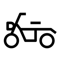 transportation thin icon
