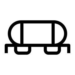 transportation thin icon