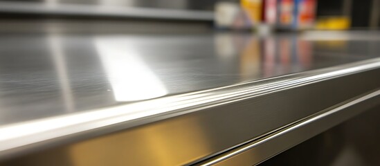 Stainless Steel Counter Top Detail