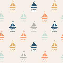 Minimalist Sailboats – Nautical Serenity