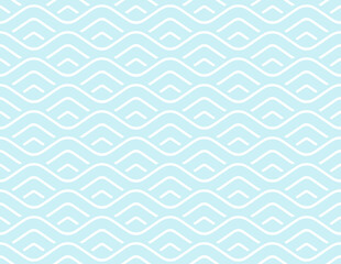 Abstract background with seamless wave pattern