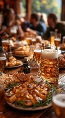 Rustic Pub Dinner Gathering