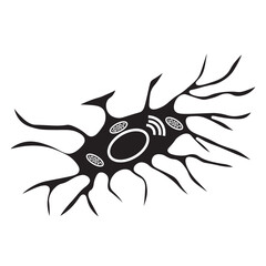 Osteocyte glyph icon