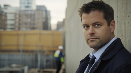 A criminal investigation at a construction site after a worker’s injury. Featuring scrutiny and care