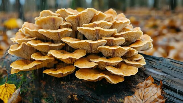 maitake mushrooms. nutritious food. Organic mushrooms