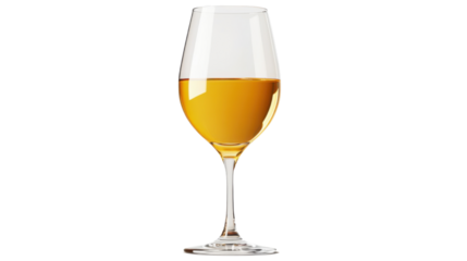 glass of apple cider isolated on white background