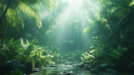 Naklejka premium Breathtaking view of sunset sky from airplane window as clouds create a soft, cotton-like blanket below during evening flight