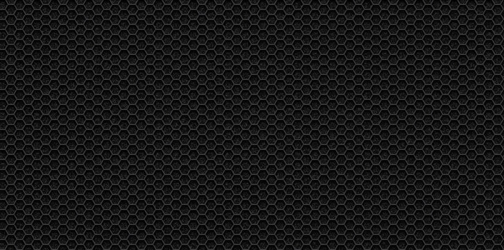 seamless honeycomb 3D volume mesh on rubber polyurethane foam background